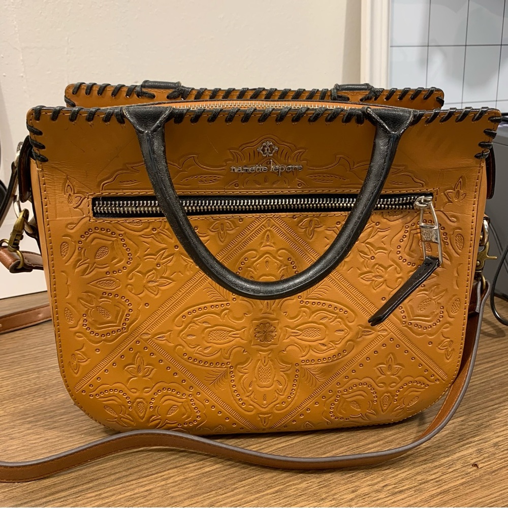 Nanette Lepore Embossed 100% Leather Purse